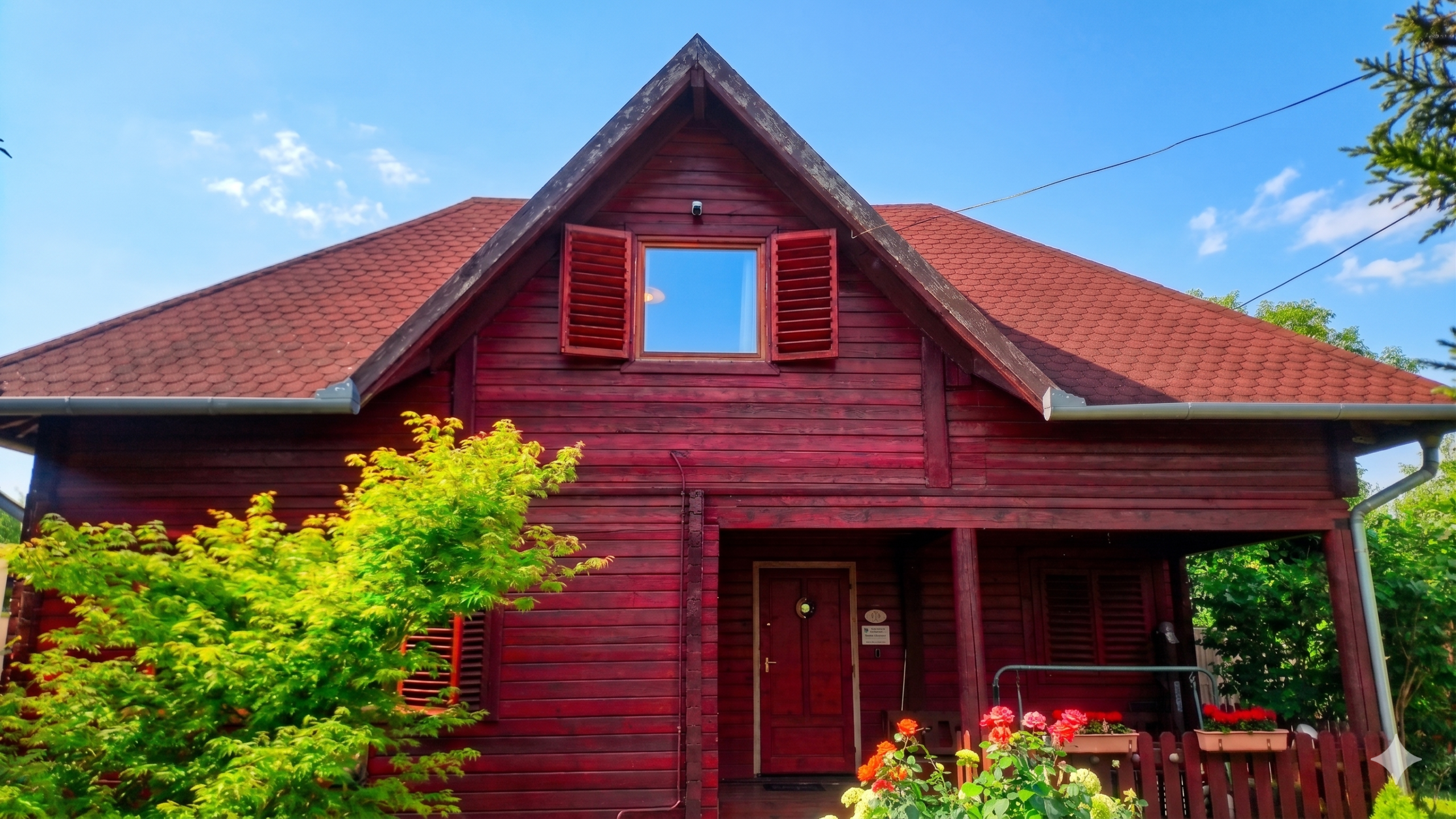 wooden house